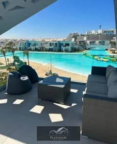 Chalet for sale 95  5% D. P  in Fouka Bay by Tatweer Misr, Ras El Hekma, North Coast Prime location 0