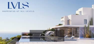 Standalone Villa 396m (  Resale ) for sale on first sea line in Lvls By Mountain View North Coast 0