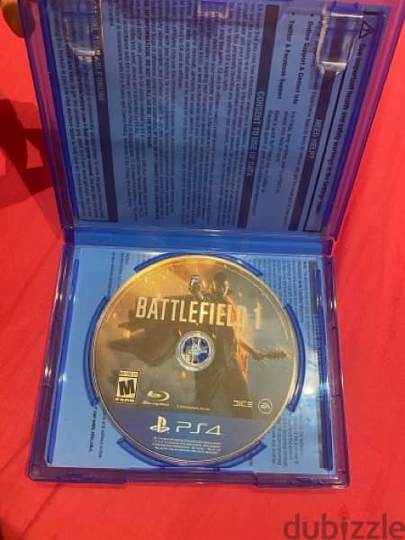 battlefield 1 ps4 cd للبيع او بدل 0