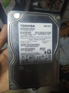 Toshiba hard disk 1TB