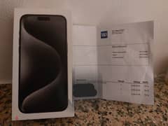 Iphone 15 Pro Max 512GB Black Titan