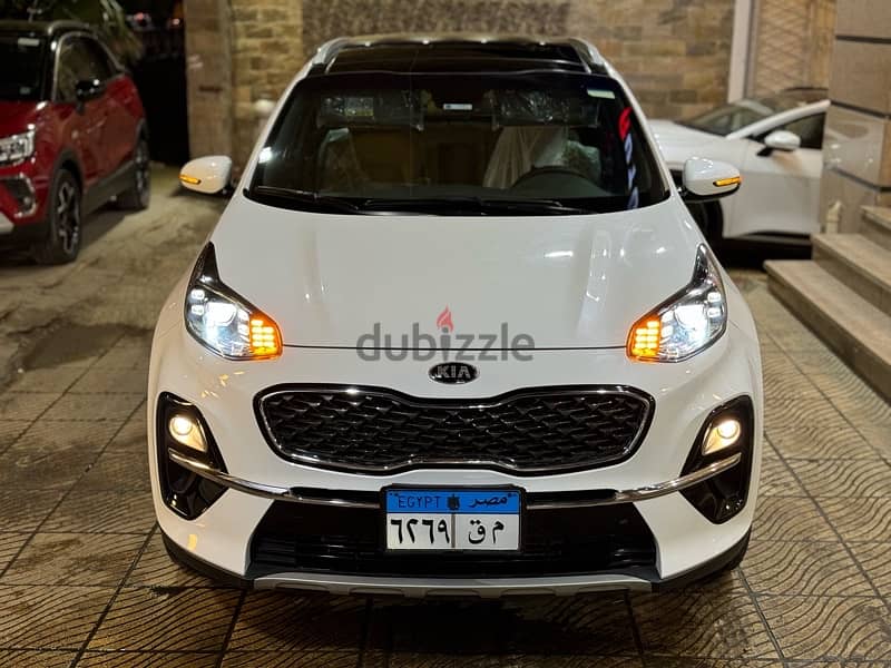 KIA SPORTAGE TOP LINE  2020 WAKEL KM 20000 صيانات فابريكه ZERO 1