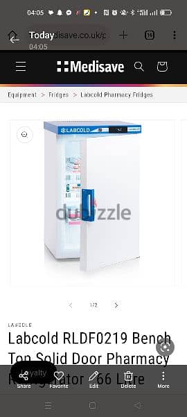 Labcold RLDF0210 Pharmacy Refrigerator - 66 Litres 3