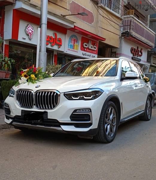 سيارة للزفاف الملكي في بورسعيد BMW X5 حديثة 8