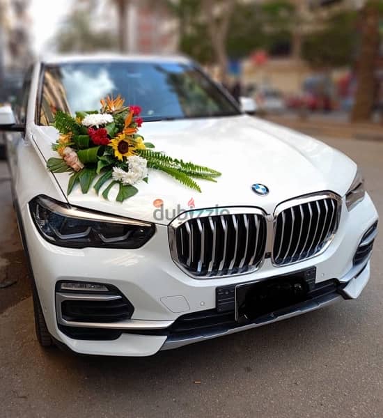 سيارة للزفاف الملكي في بورسعيد BMW X5 حديثة 9