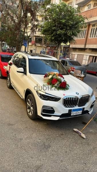 سيارة للزفاف الملكي في بورسعيد BMW X5 حديثة 11