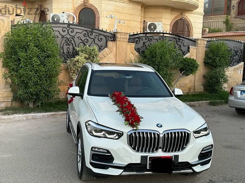 سيارة للزفاف الملكي في بورسعيد BMW X5 حديثة 12