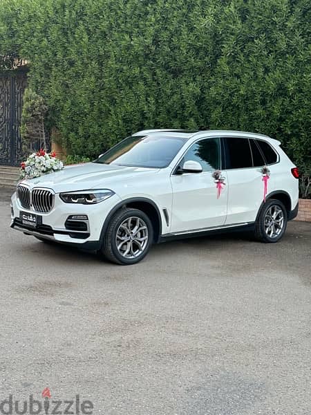 سيارة للزفاف الملكي في بورسعيد BMW X5 حديثة 14