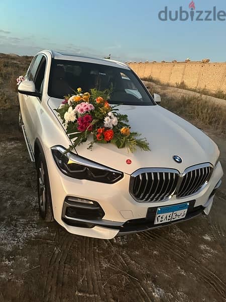 سيارة للزفاف الملكي في بورسعيد BMW X5 حديثة 15