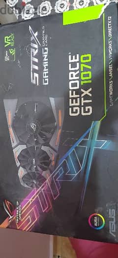 كارت شاشه asus 1070 8g