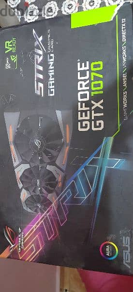 كارت شاشه asus 1070 8g