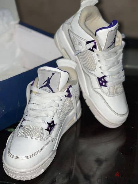 Jordan 4 Retro Metallic Purple 1