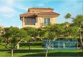 villa standalone 375m classic fully finished  prime location , hyde park new cairo 2