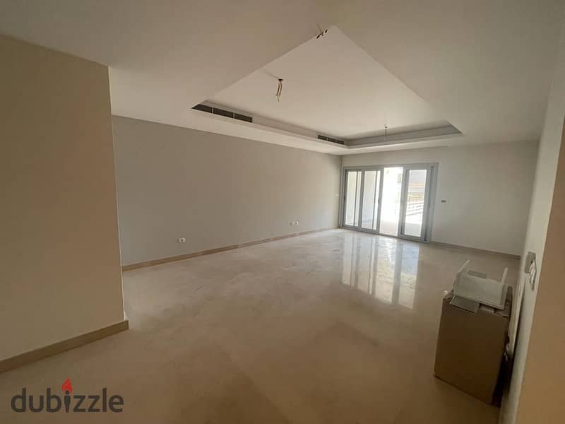 شقه 250 م للايجار ارضي بجاردن ف كايروفيستفال سيتي نص مفروش بالاجهزه ع اللاندسكيب apartment with garden for rent in cairo festival city semi furnished 4