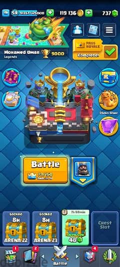 Account Clash royale