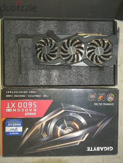 RX 5600 xt حالة الزيرو