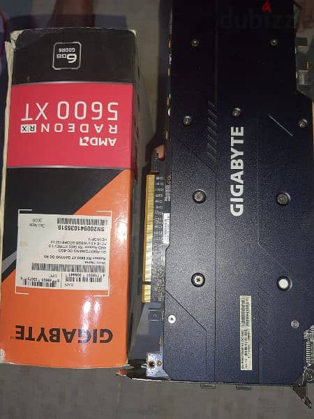 RX 5600 xt حالة الزيرو 1