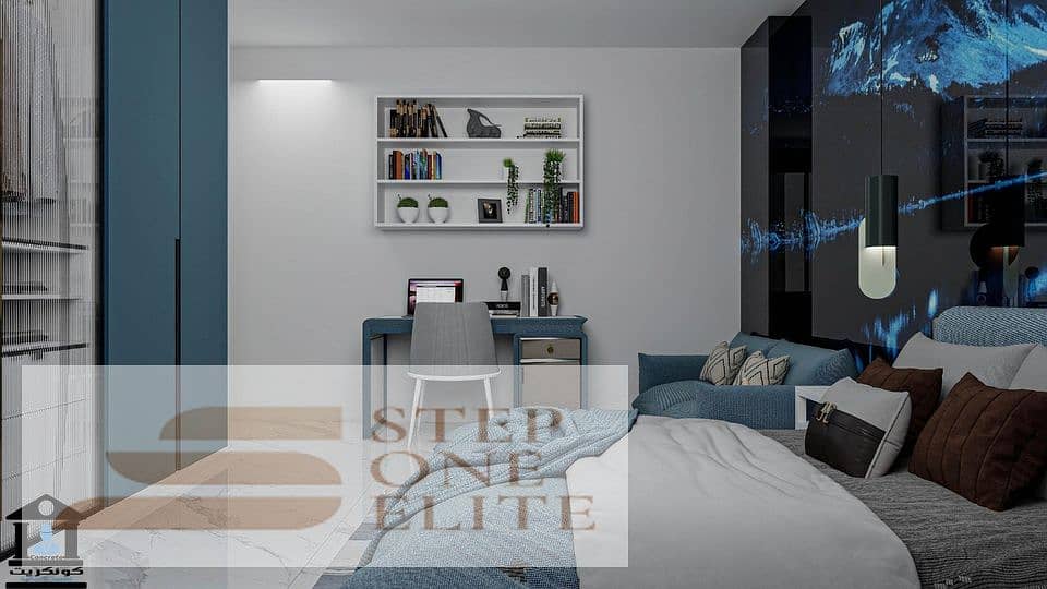 2-bedroom apartment for sale in installments in Taj City Compound in front of Cairo Airport 6