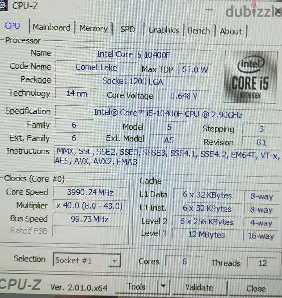 i5 10400f h410ms2 v3 1