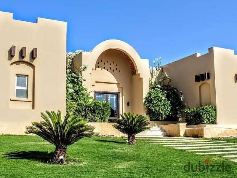 Fully finished chalet for sale in El Gouna on the lagoon 1