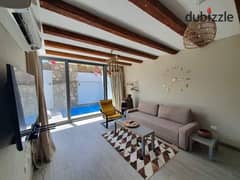 Fully finished chalet for sale in El Gouna on the lagoon 0