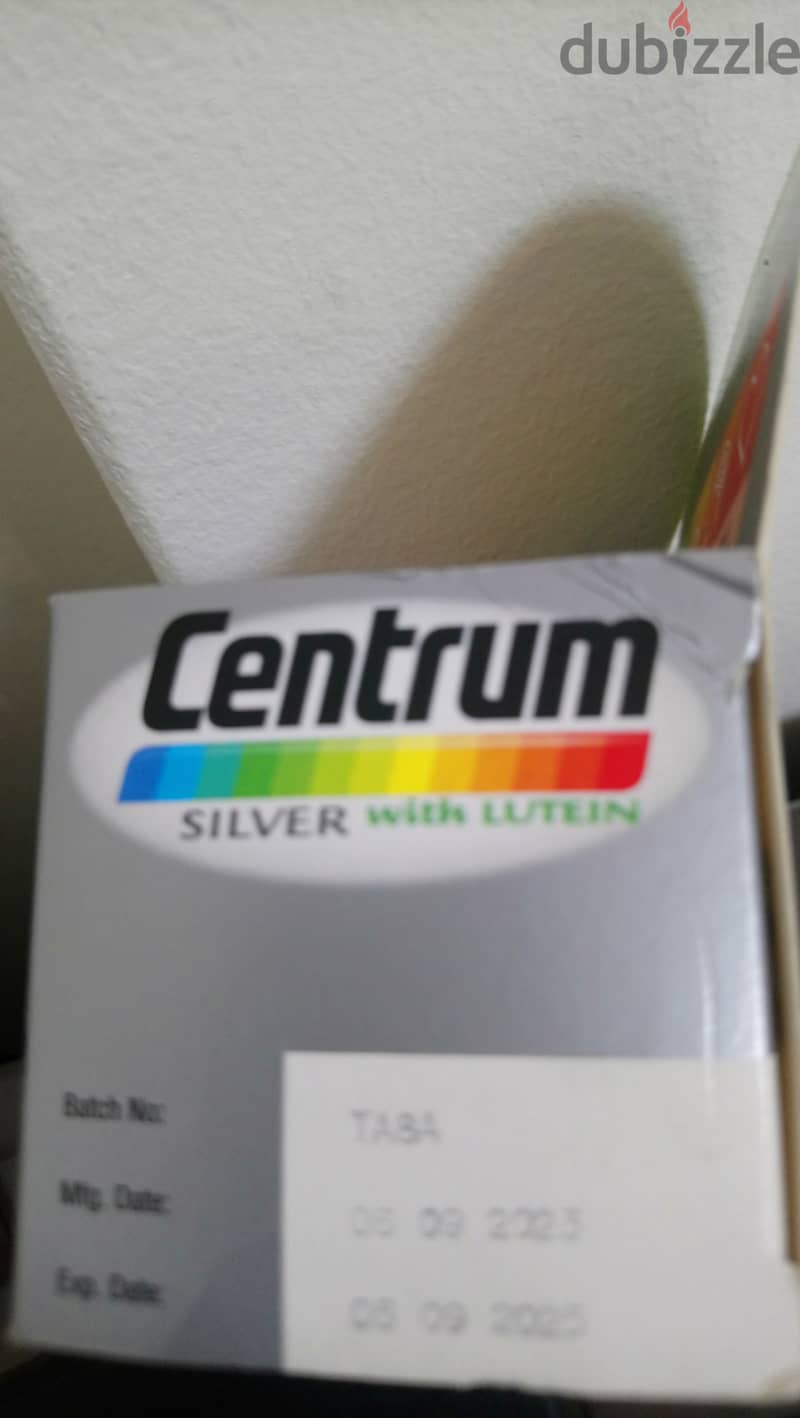 فيتامين centrum silver صنع إيطاليا 100. قرص 2