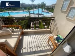 Ready to Move, Fully Finished and Fully Furnished Townhouse with Prime Location in Marassi Direct to the Swimming Pool!