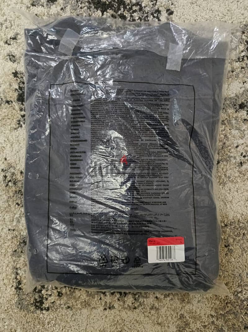 سويتشرت نايك اصلى جديد- Nike fleece sweatshirt new-Large 3