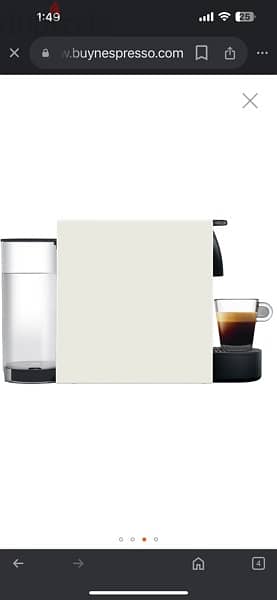 Nespresso machine,Essenza,brand new from Nespresso 1