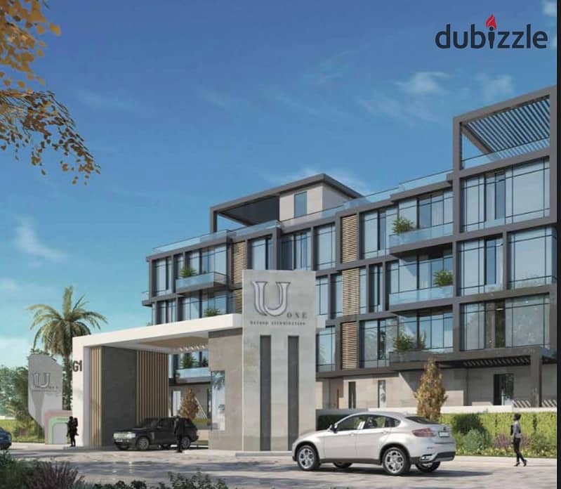 Own a luxurious apartment with the lowest down payment and the longest installment period in the heart of old Sheikh Zayed next to EL KARMA from UONE 18