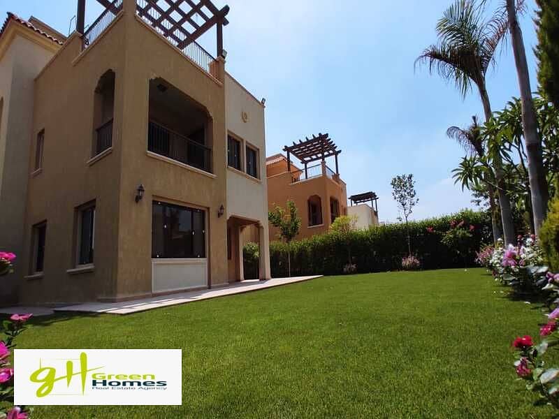 Standalone Villa with Landscape view ready to move for sale fully finished in Mivida 6