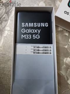 Samsung m33 5g new