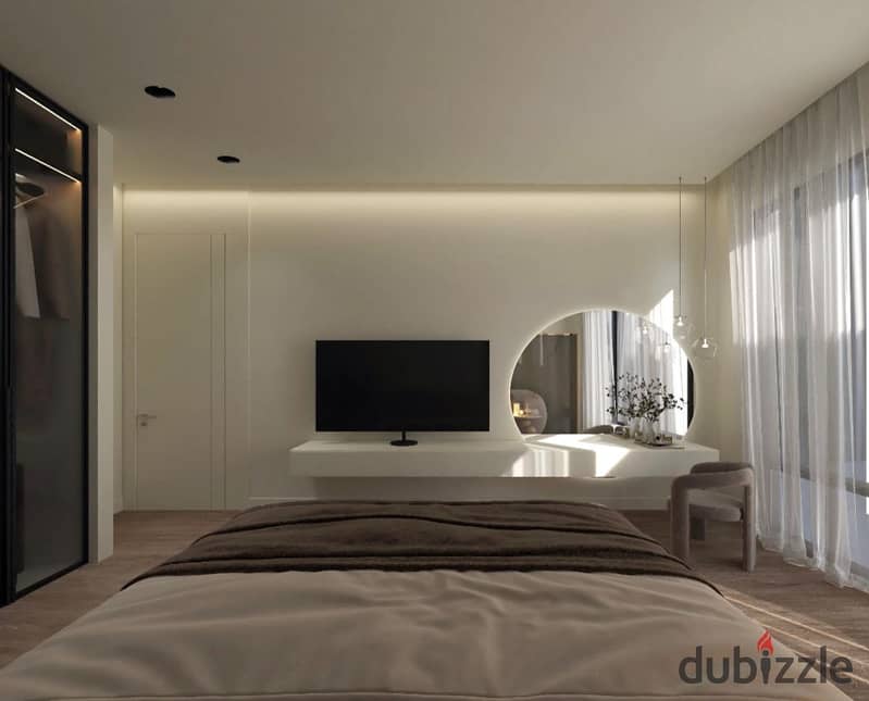 Live in a luxurious apartment in installments over 8 years in the heart of old Sheikh Zayed next to KARMA from UONE 8