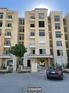 3-bedroom apartment, ground floor, for sale in Sarai Compound, New Cairo