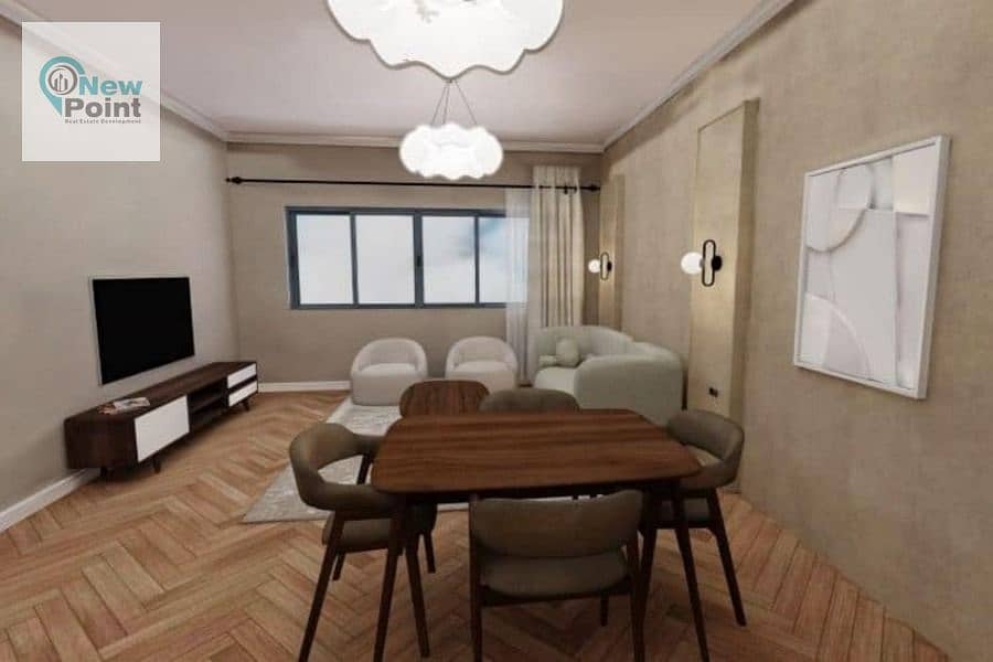 دوبلكس 4 غرف للبيع في التجمع الاول من كريك تاون Creek Town New Cairo compound 8