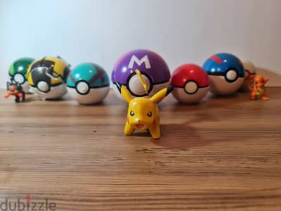 Pokémon figures collection مجموعة بوكيمون اصلية