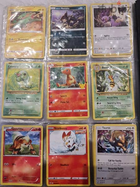 Pokémon cards and figures collection مجموعة بوكيمون اصلية 6