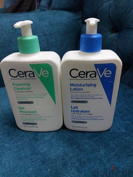 غسول ومرطب CeraVe 2