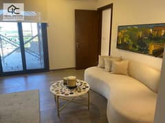 Distinctive view, apartment in Zedd Settlement, Naguib Sawiros Compound, finished, with air conditioners, with a room for the nanny