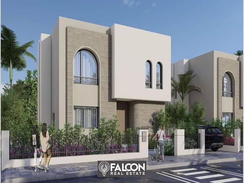 The opportunity to own a 214-meter townhouse villa in Marina 8 at the lowest prices, with a 10% down payment and installments over 7 years. 5