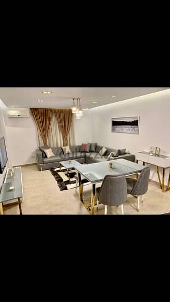 شقة للايجار مفروشه فى الرحاب apartment 90 for rent in rehab 2