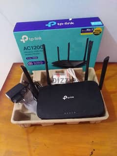 راوتر AC1200 TP-Link Archer VR300  بكل مشتملاته و بحالة الزيرو