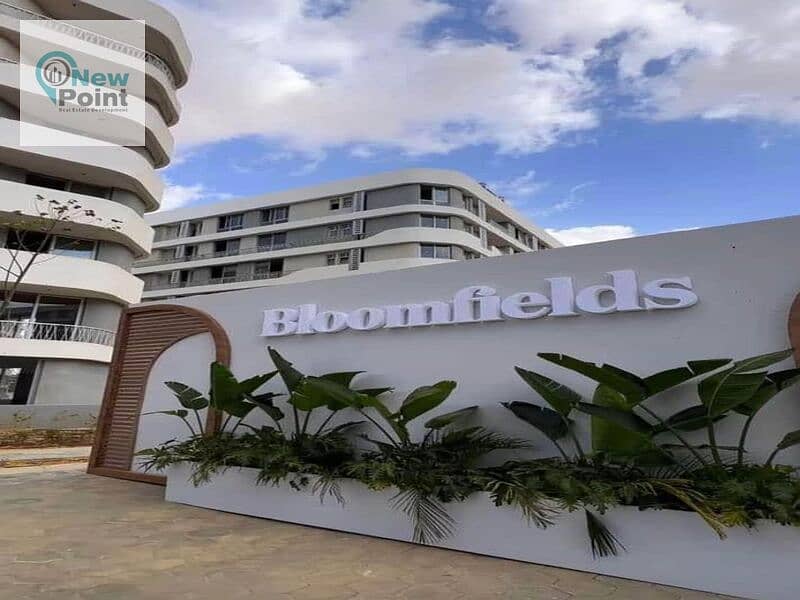 Apartment fully finished for sale in Bloomfields , New Cairo 3