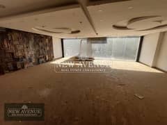 Retail for rent 400 sqm in masr gdeda