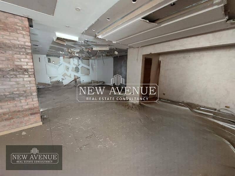 Retail for rent 400 sqm in masr gdeda 2