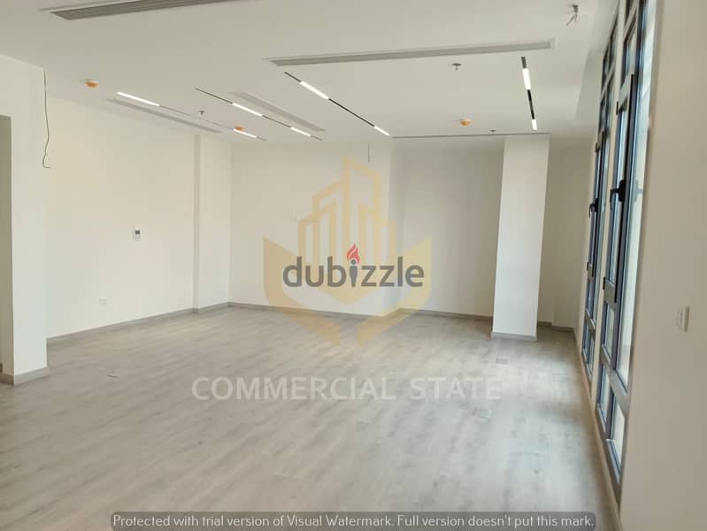 Finished Office 69m at District 5 for Rent-مكتب للايجار في ديستريكت5 6