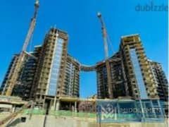 apartment 165 m prime location over looking the club fully finished with acs and kitchen installment till 2031 zed east new cairo