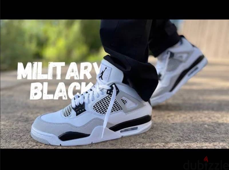 Jordan 4 Retro Military Black 3