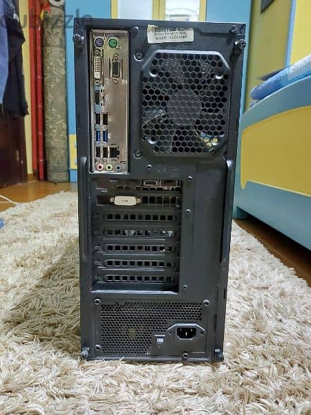 case تجميعة كيسة i3 8100 + gtx 1060 3gb + 16 ram + hard 2 tb 2