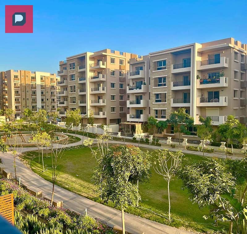 Own an apartment with a garden for sale in Sarai Compound in New Cairo, near the Fifth Settlement and the American University And Cairo airport 6